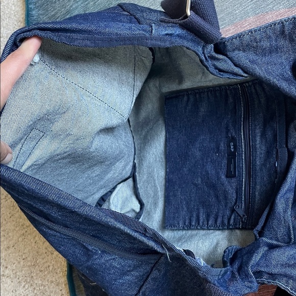 Gap Vintage Denim Lap Top Messenger Bag - Picture 7 of 8